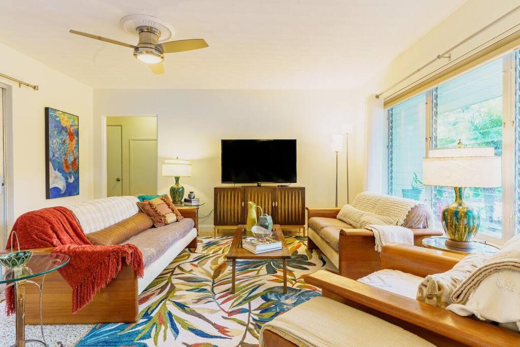 Beautiful Glam Mid-Century 1 Block From Sarasota Bay With Firepit Villa Exteriör bild